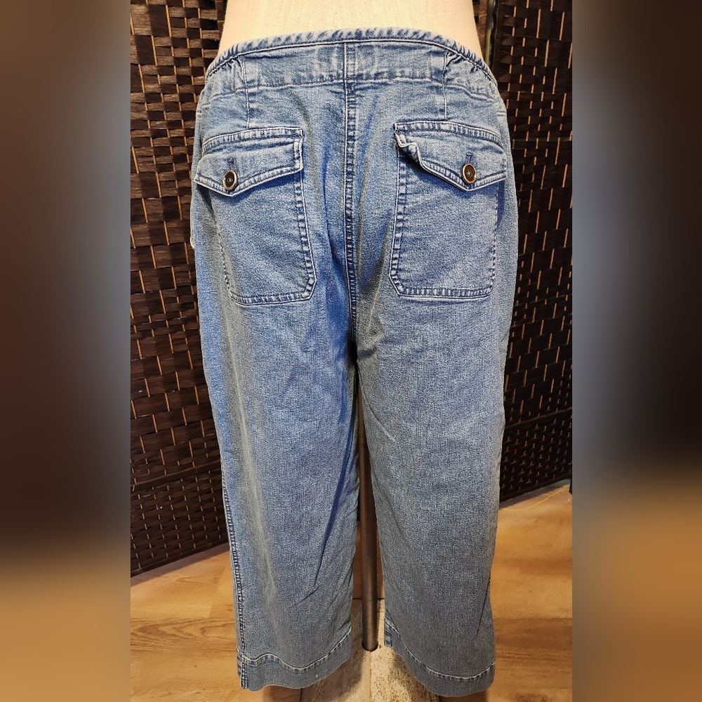 Talbots Denim Blue Straight Leg Jeans - Picture 7 of 9